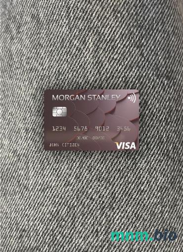 USA Morgan Stanley bank wygląd zdjęcia karty wizowej skan PSD + zdjęcie